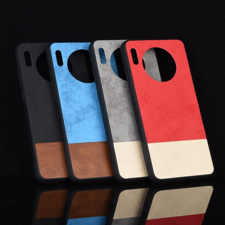 For Huawei Mate 30 Shockproof Color Matching Denim PC + PU + TPU Protective Case