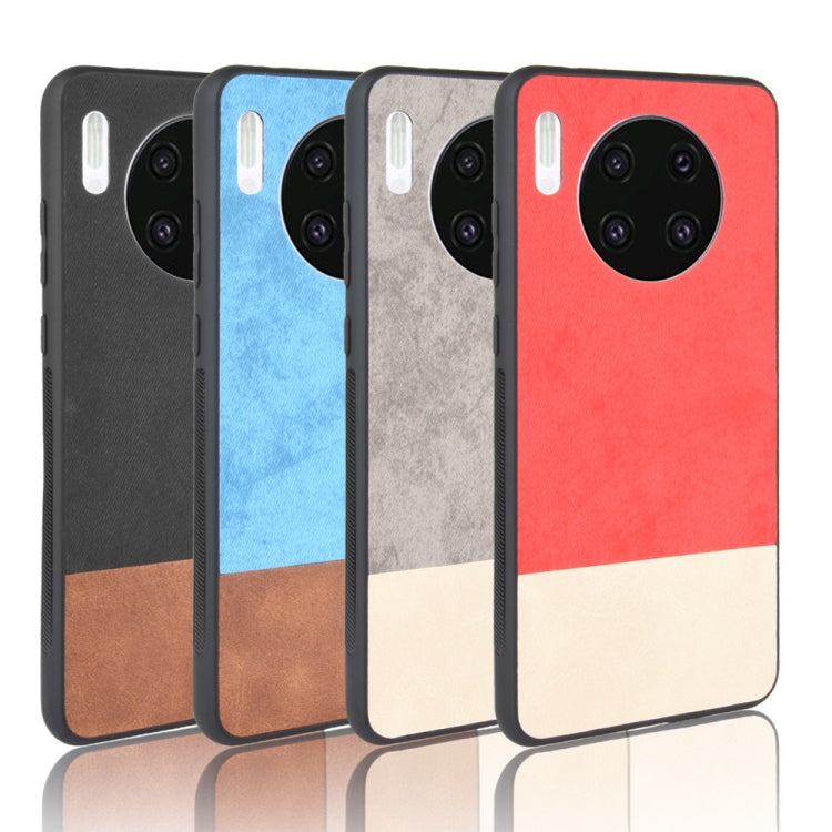 For Huawei Mate 30 Shockproof Color Matching Denim PC + PU + TPU Protective Case