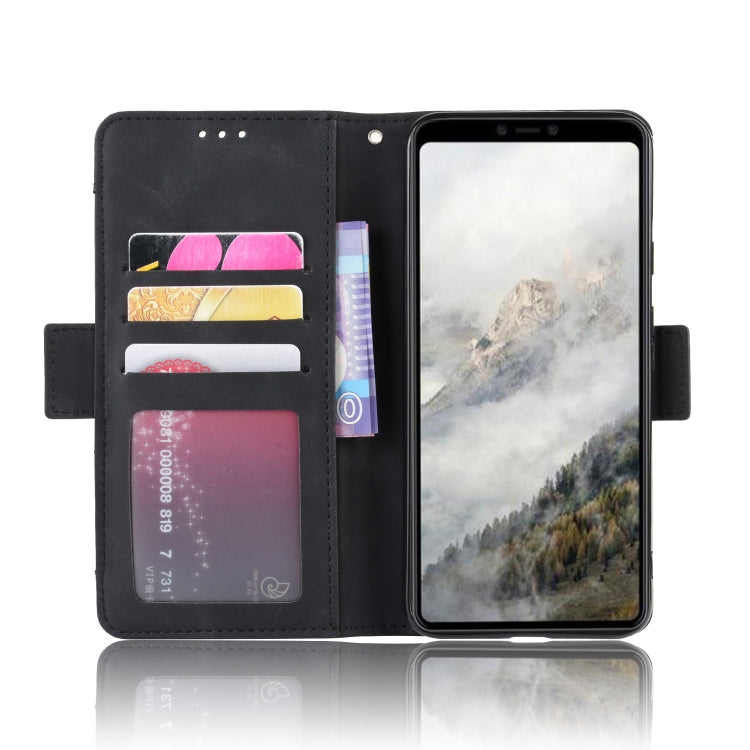 For Google Pixel 4 Wallet Style Skin Feel Calf Pattern Leather Case with Separate Card Slot