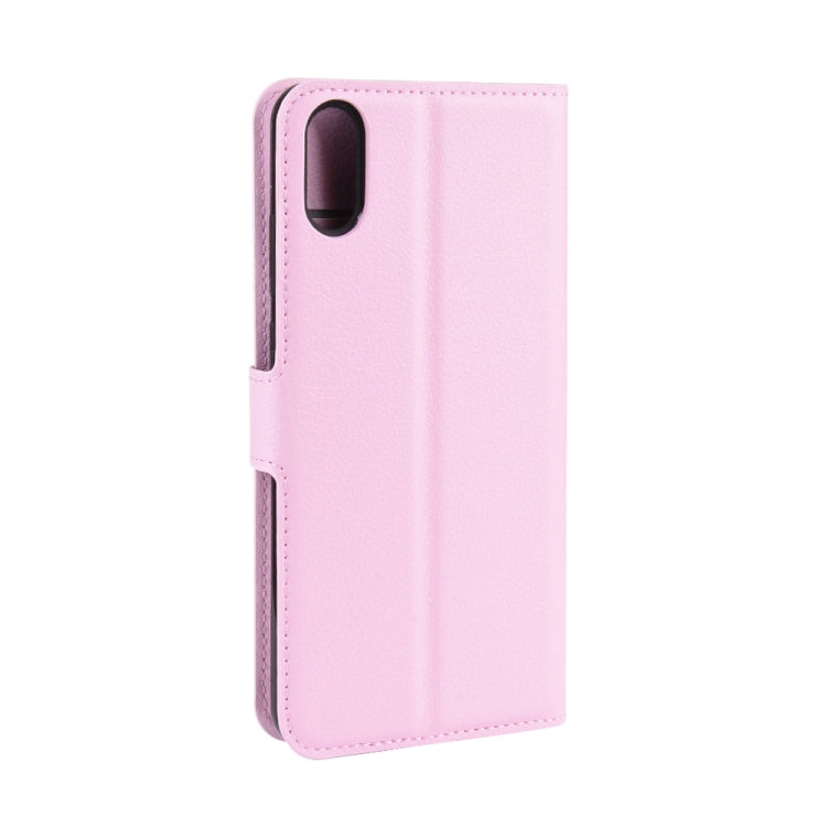 For Wiko Y70 Litchi Texture Horizontal Flip Leather Case with Wallet & Holder & Card Slots