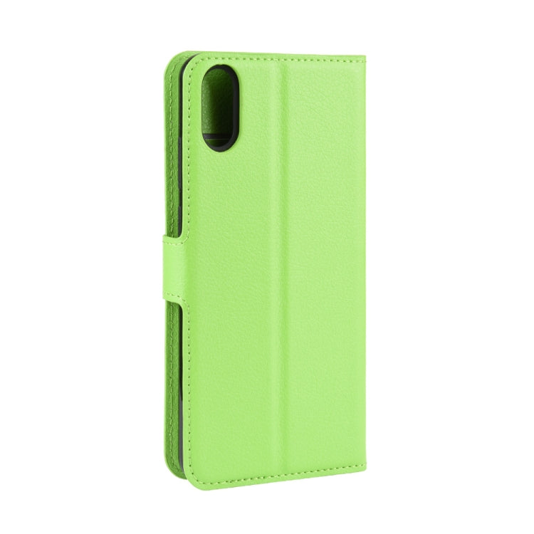 For Wiko Y70 Litchi Texture Horizontal Flip Leather Case with Wallet & Holder & Card Slots