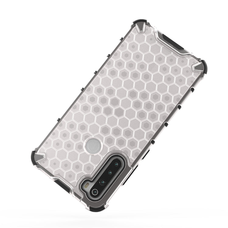 For Redmi Note 8 Shockproof Honeycomb PC + TPU Case(Red)