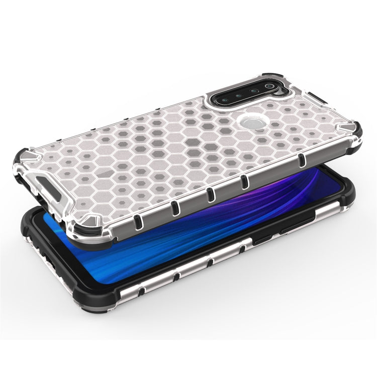 For Redmi Note 8 Shockproof Honeycomb PC + TPU Case(Red)