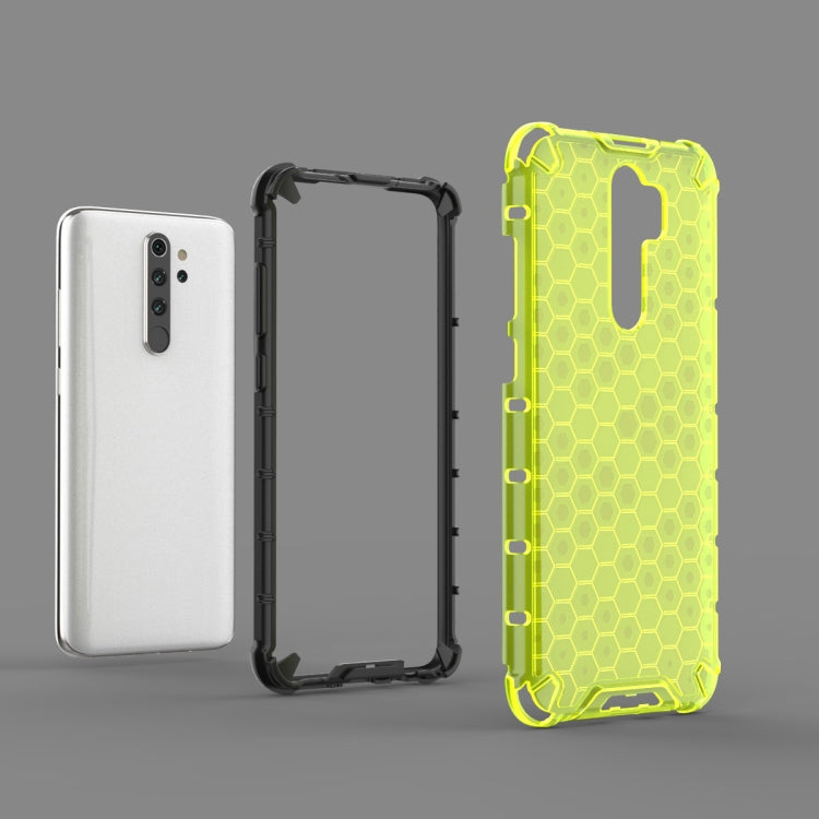 For Xiaomi Redmi Note 8 Pro Shockproof Honeycomb PC + TPU Case