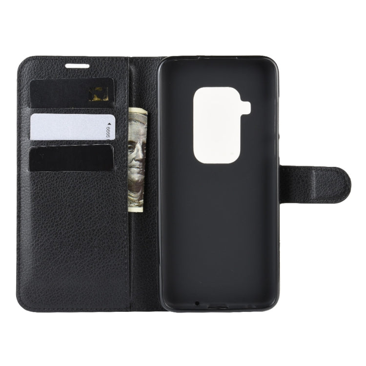 For Motorola One Zoom Litchi Texture Horizontal Flip Leather Case with Wallet & Holder & Card Slots