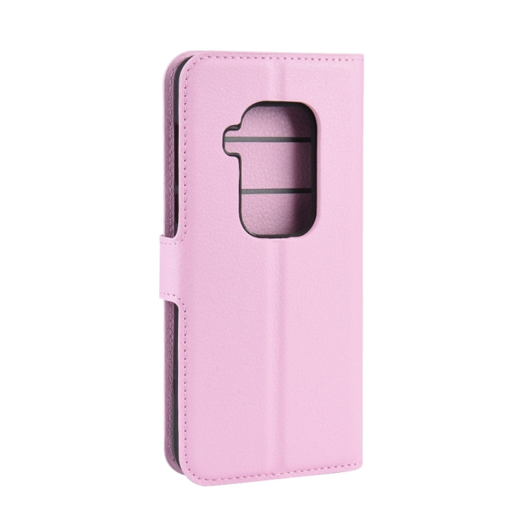 For Motorola One Zoom Litchi Texture Horizontal Flip Leather Case with Wallet & Holder & Card Slots