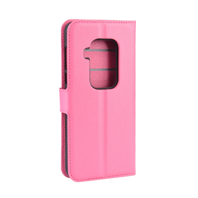 For Motorola One Zoom Litchi Texture Horizontal Flip Leather Case with Wallet & Holder & Card Slots