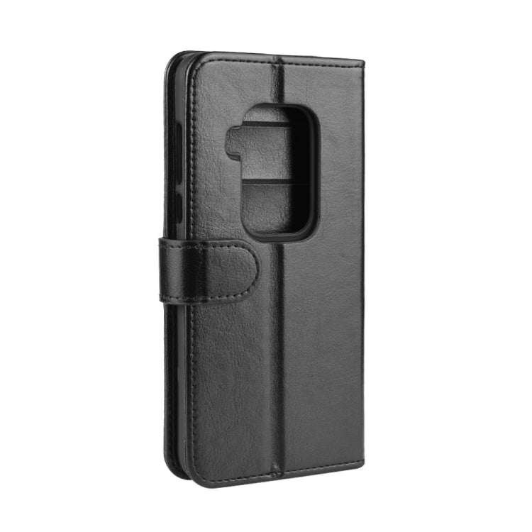 For Motorola One Zoom R64 Texture Single Fold Horizontal Flip Leather Case with Holder & Card Slots & Wallet(Black)