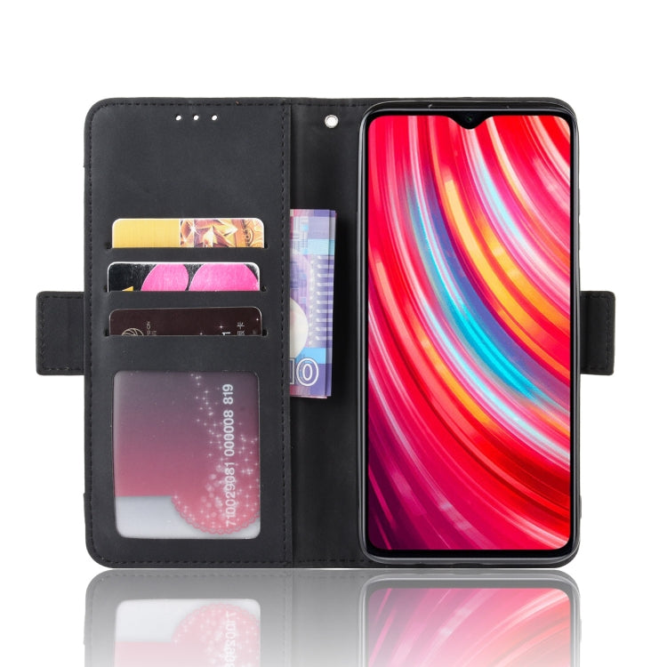 For Xiaomi Redmi Note 8 Pro Wallet Style Skin Feel Calf Pattern Leather Case ,with Separate Card Slot