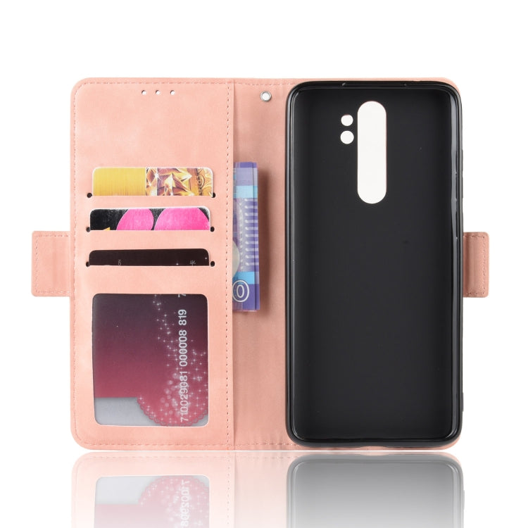 For Xiaomi Redmi Note 8 Pro Wallet Style Skin Feel Calf Pattern Leather Case ,with Separate Card Slot