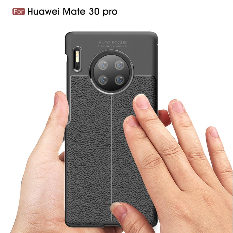 For Huawei Mate 30 Pro Litchi Texture TPU Shockproof Case
