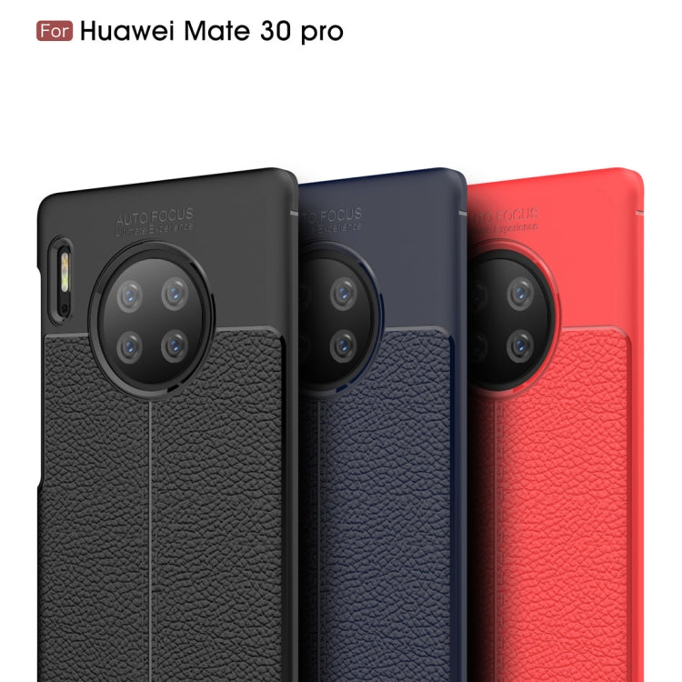 For Huawei Mate 30 Pro Litchi Texture TPU Shockproof Case