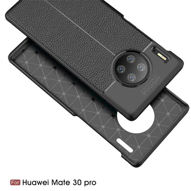 For Huawei Mate 30 Pro Litchi Texture TPU Shockproof Case