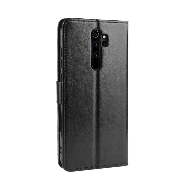 For Xiaomi Redmi Note 8 Pro Retro Crazy Horse Texture Horizontal Flip Leather Case with Holder & Card Slots & Photo Frame