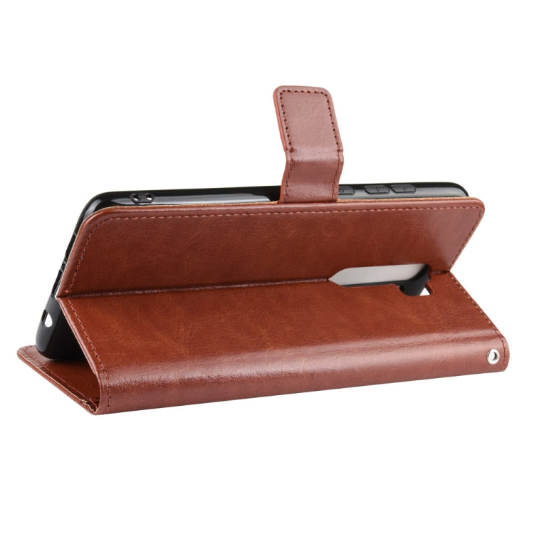 For Xiaomi Redmi Note 8 Pro Retro Crazy Horse Texture Horizontal Flip Leather Case with Holder & Card Slots & Photo Frame