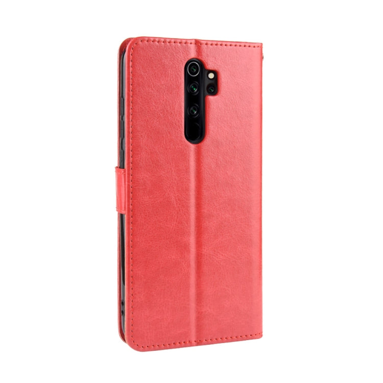 For Xiaomi Redmi Note 8 Pro Retro Crazy Horse Texture Horizontal Flip Leather Case with Holder & Card Slots & Photo Frame