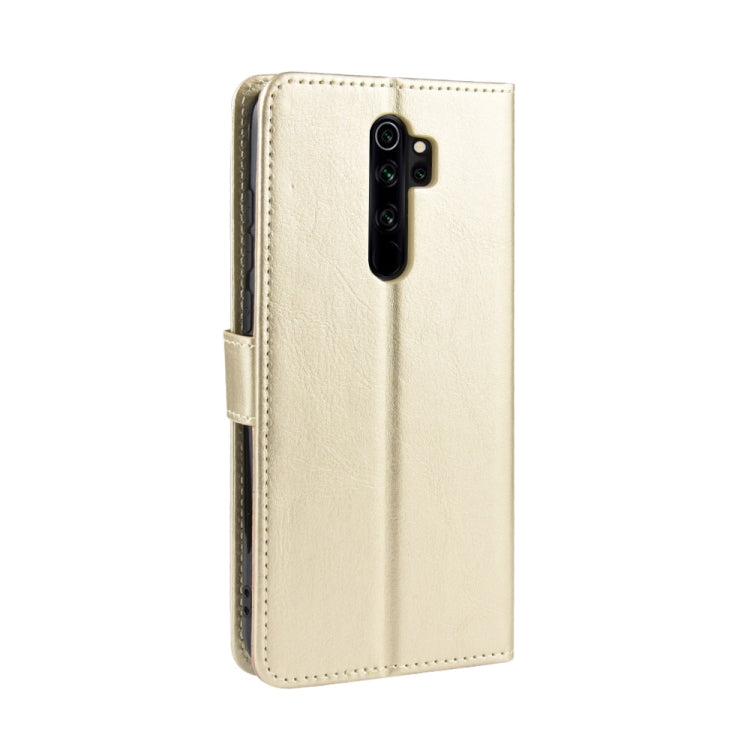 For Xiaomi Redmi Note 8 Pro Retro Crazy Horse Texture Horizontal Flip Leather Case with Holder & Card Slots & Photo Frame