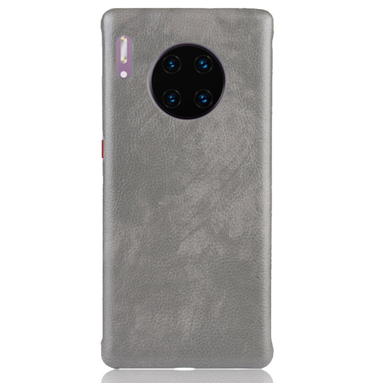 For Huawei Mate 30 Pro Shockproof Litchi Texture PC + PU Case