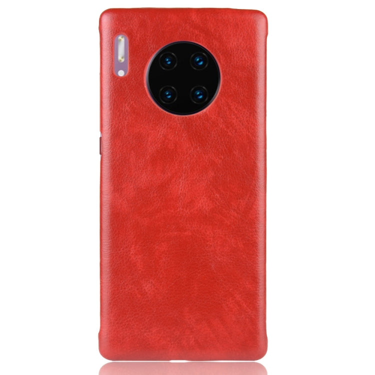 For Huawei Mate 30 Pro Shockproof Litchi Texture PC + PU Case