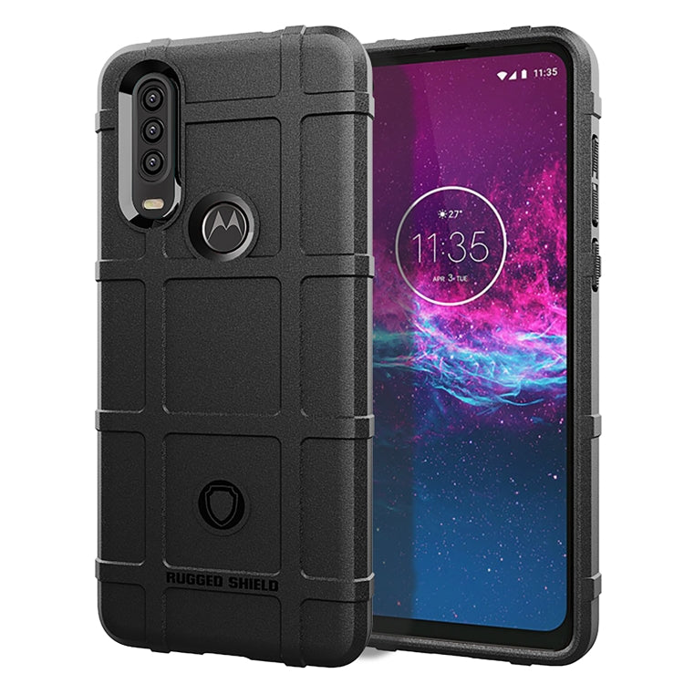 For Moto One Action Full Coverage Shockproof TPU Case