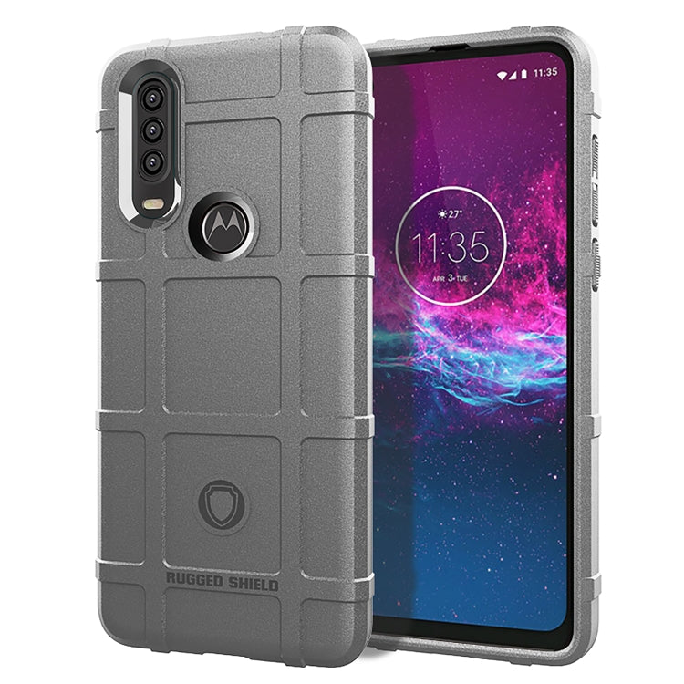 For Moto One Action Full Coverage Shockproof TPU Case