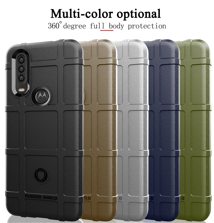 For Moto One Action Full Coverage Shockproof TPU Case