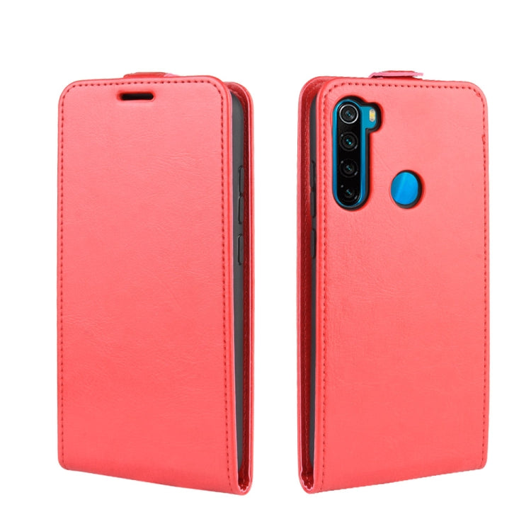 For Xiaomi Redmi Note 8 Crazy Horse Vertical Flip Leather Protective Case