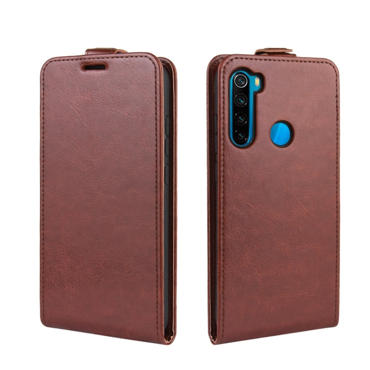 For Xiaomi Redmi Note 8 Crazy Horse Vertical Flip Leather Protective Case