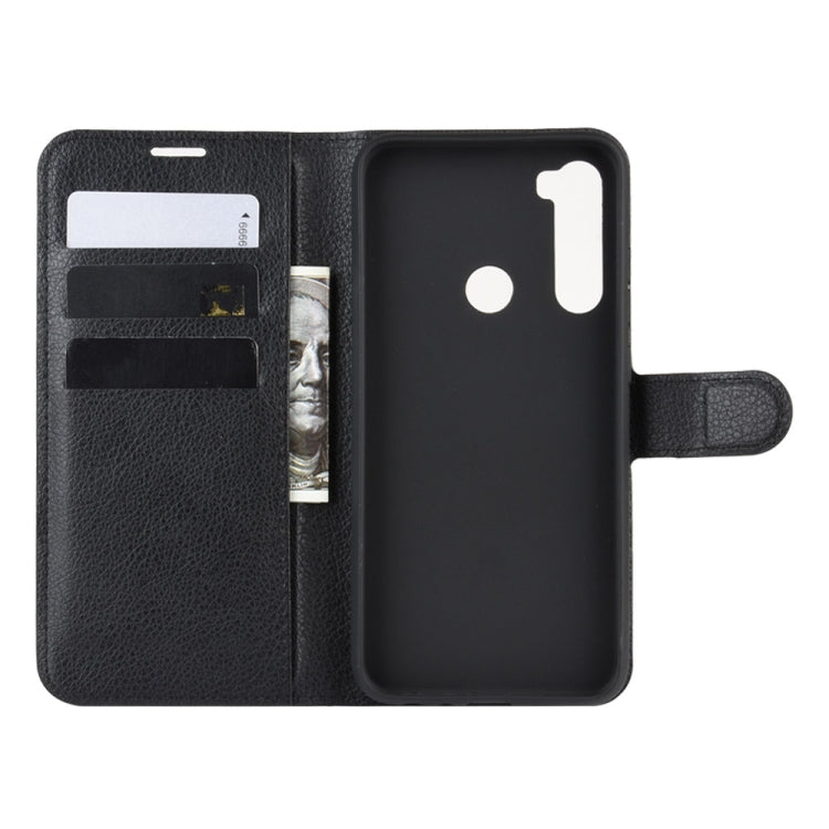 For Xiaomi Redmi Note 8 Litchi Texture Horizontal Flip Leather Case with Wallet & Holder & Card Slots