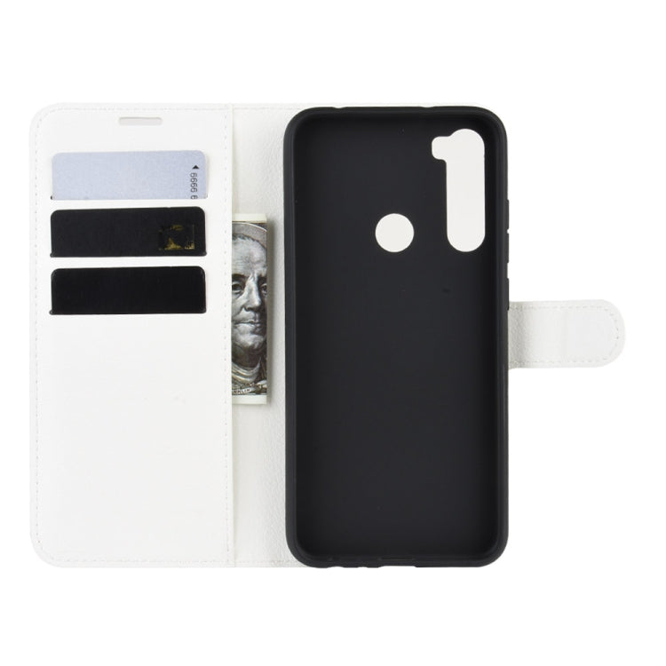 For Xiaomi Redmi Note 8 Litchi Texture Horizontal Flip Leather Case with Wallet & Holder & Card Slots