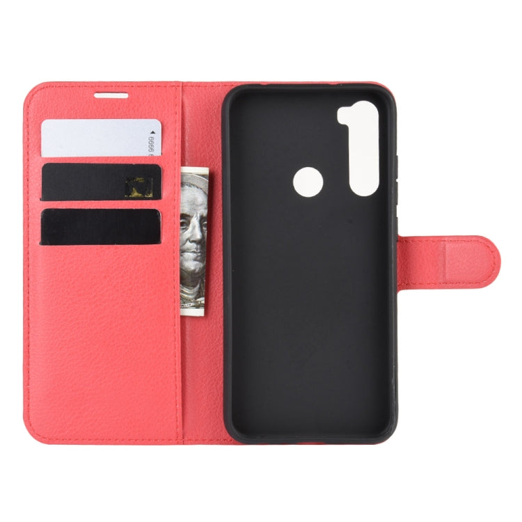 For Xiaomi Redmi Note 8 Litchi Texture Horizontal Flip Leather Case with Wallet & Holder & Card Slots