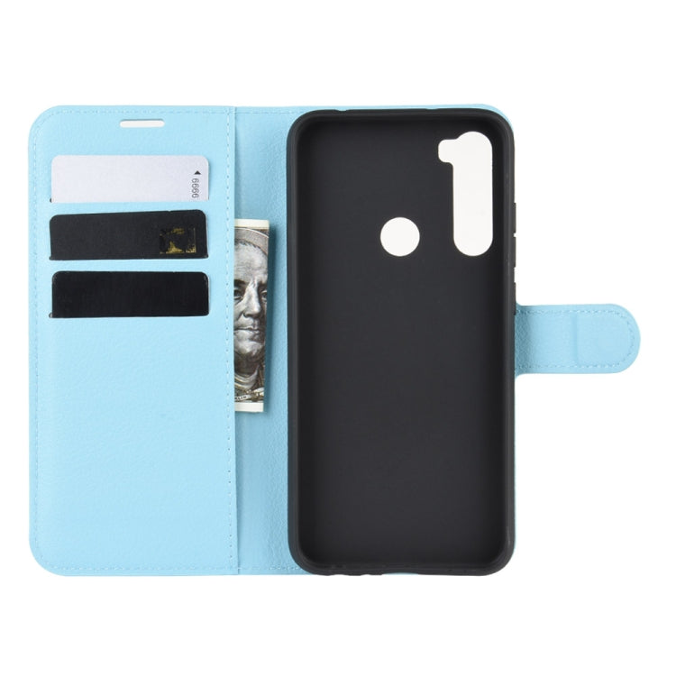 For Xiaomi Redmi Note 8 Litchi Texture Horizontal Flip Leather Case with Wallet & Holder & Card Slots