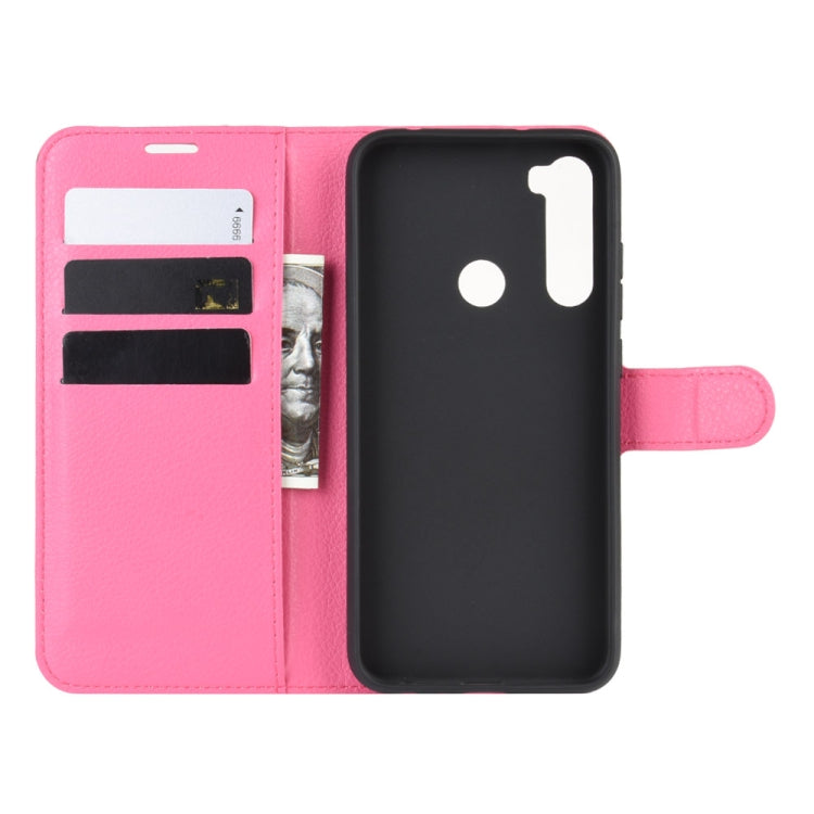 For Xiaomi Redmi Note 8 Litchi Texture Horizontal Flip Leather Case with Wallet & Holder & Card Slots