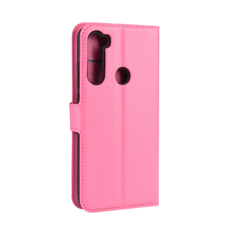 For Xiaomi Redmi Note 8 Litchi Texture Horizontal Flip Leather Case with Wallet & Holder & Card Slots