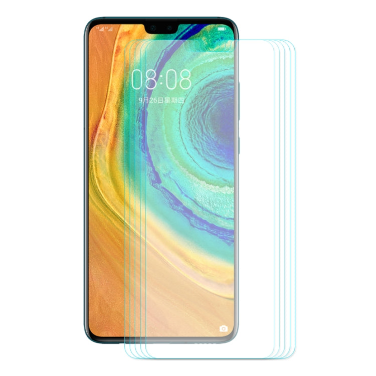 5 PCS ENKAY Hat-prince 0.26mm 9H 2.5D Curved Edge Tempered Glass Film For HUAWEI Mate 30