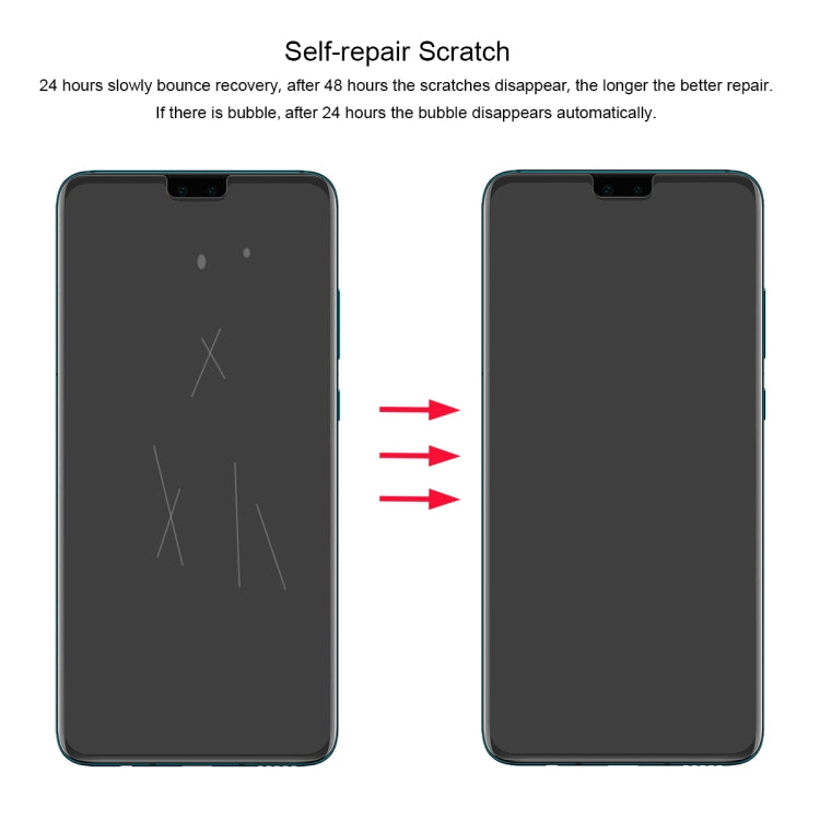 For Huawei Mate 30 2 PCS ENKAY Hat-Prince 0.1mm 3D Full Screen Protector Explosion-proof Hydrogel Film