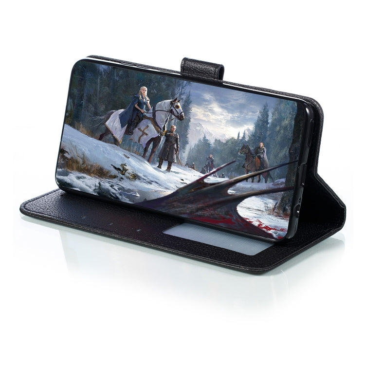 Feather Pattern Litchi Texture Horizontal Flip Leather Case with Wallet & Holder & Card Slots For Huawei Mate 30