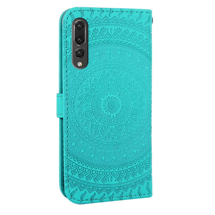 For Huawei P20 Pro Pressed Printing Pattern Horizontal Flip PU Leather Case with Holder & Card Slots & Wallet & & Lanyard