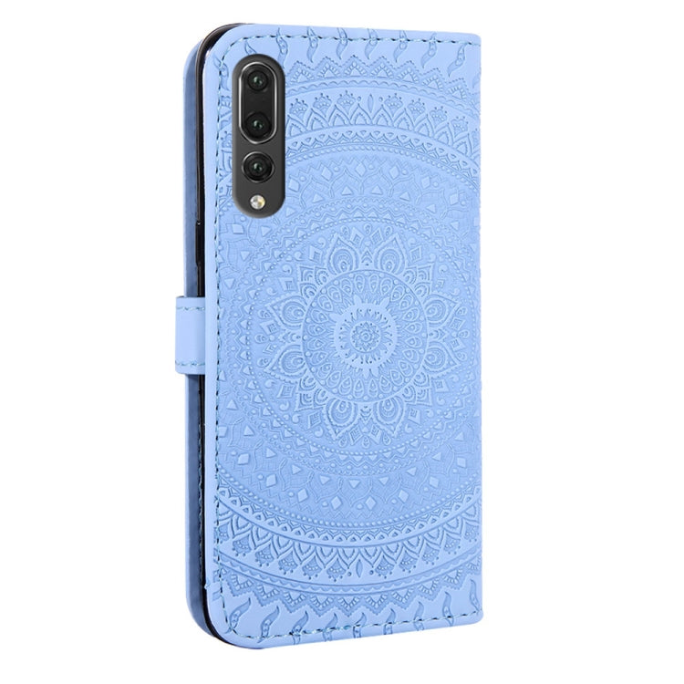 For Huawei P20 Pro Pressed Printing Pattern Horizontal Flip PU Leather Case with Holder & Card Slots & Wallet & & Lanyard