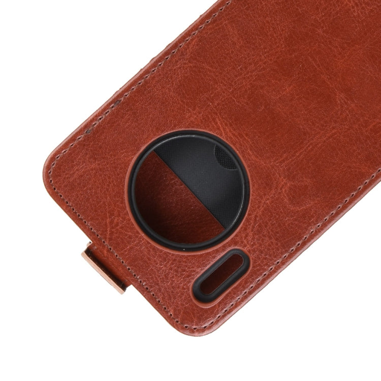 For Huawei Mate 30 Pro Crazy Horse Vertical Flip Leather Protective Case