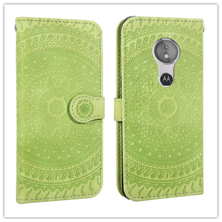 For Sony Xperia XZ3 Pressed Printing Pattern Horizontal Flip PU Leather Case with Holder & Card Slots & Wallet & & Lanyard