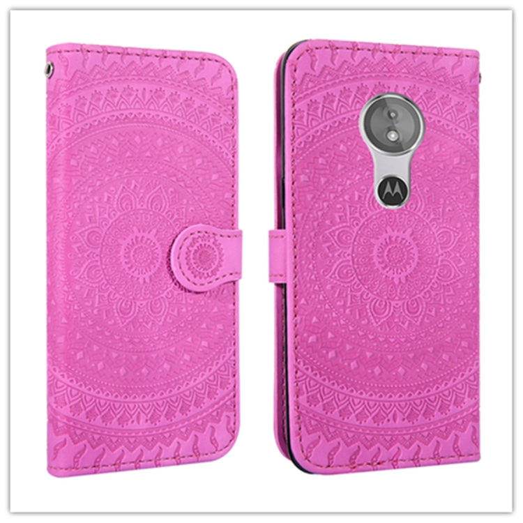 For Sony Xperia XZ3 Pressed Printing Pattern Horizontal Flip PU Leather Case with Holder & Card Slots & Wallet & & Lanyard