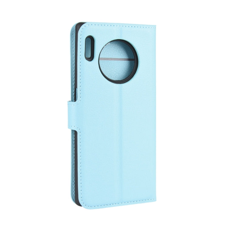 For Huawei Mate 30 Pro Litchi Texture Horizontal Flip Leather Case with Wallet & Holder & Card Slots