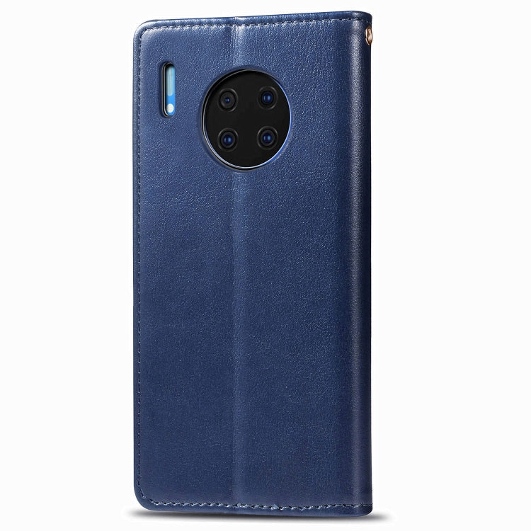 For HUAWEI Mate 30 Pro Hat-Prince Litchi Texture Horizontal Flip Leather Case with Card Slots