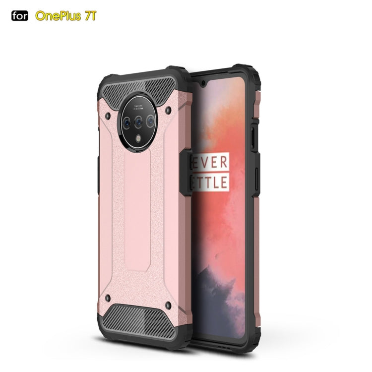 For Oneplus 7T Magic Armor TPU + PC Combination Case