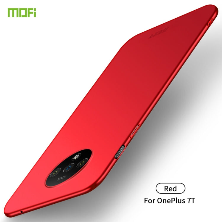 For Oneplus7T MOFI Frosted PC Ultra-thin Hard Case