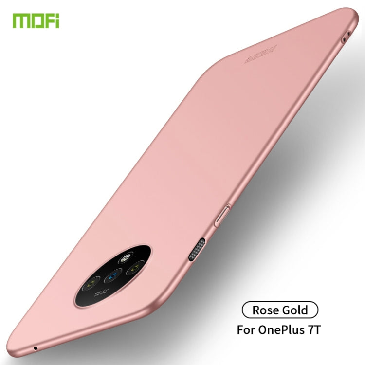 For Oneplus7T MOFI Frosted PC Ultra-thin Hard Case