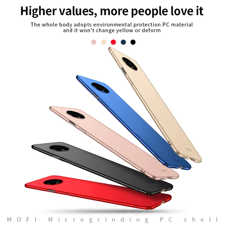 For Oneplus7T MOFI Frosted PC Ultra-thin Hard Case