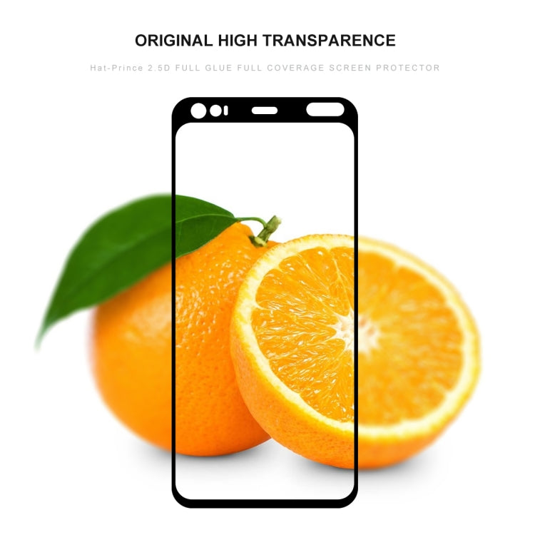 For Google Pixel 4 ENKAY Hat-prince Full Glue 0.26mm 9H 2.5D Tempered Glass Full Coverage Film