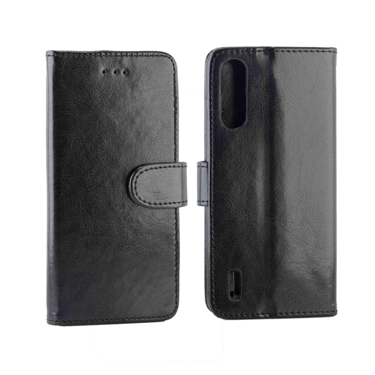 For Xiaomi MI CC9 Crazy Horse Texture Horizontal Flip Leather Case with Holder & Card Slots & Wallet & Photo Frame